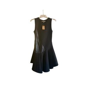 BNWT Rachel Roy Leather Detail Dress